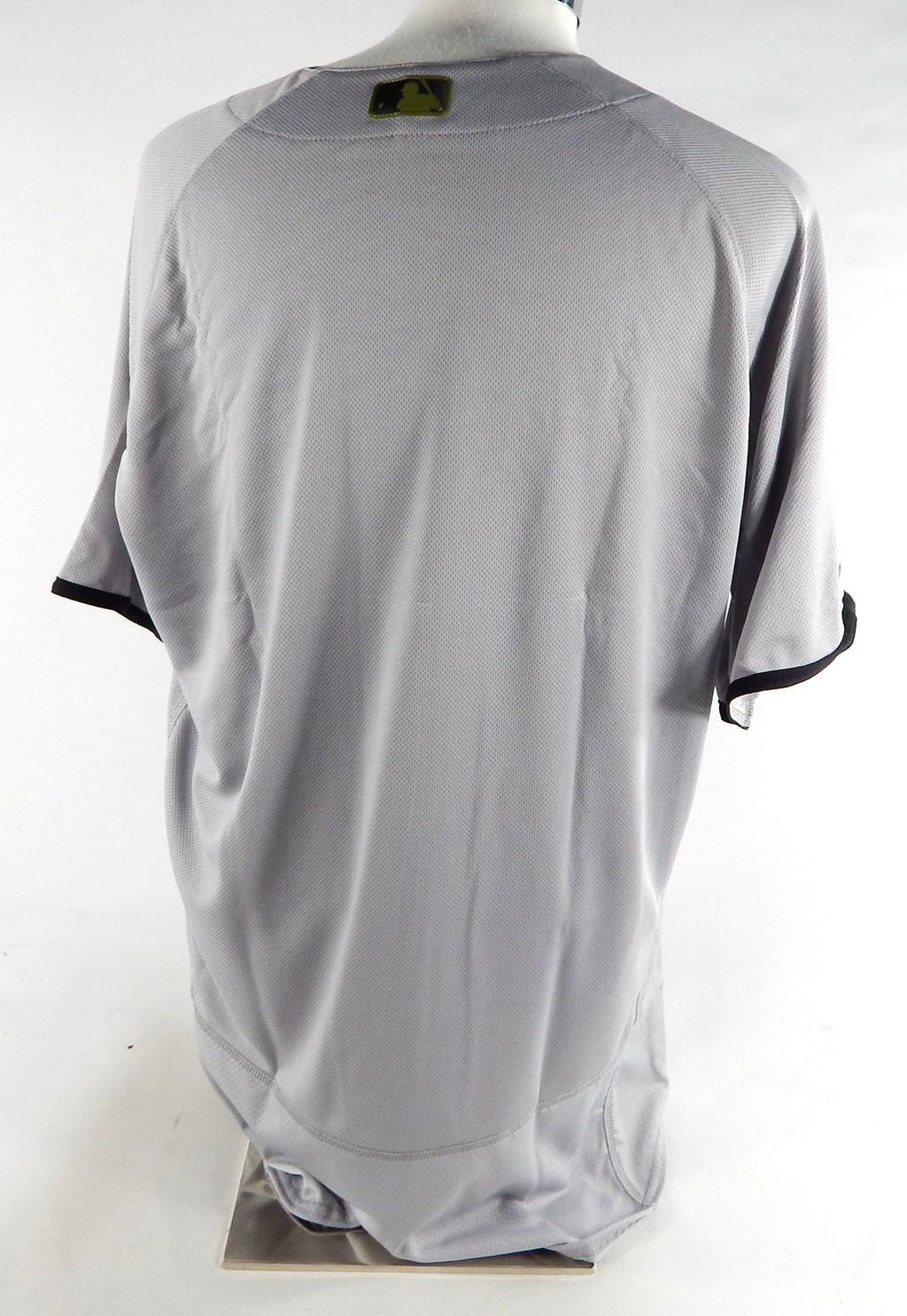 2017 New York Yankees Blank Game Issued Grey Jersey Memorial Day 46 442 Pic2