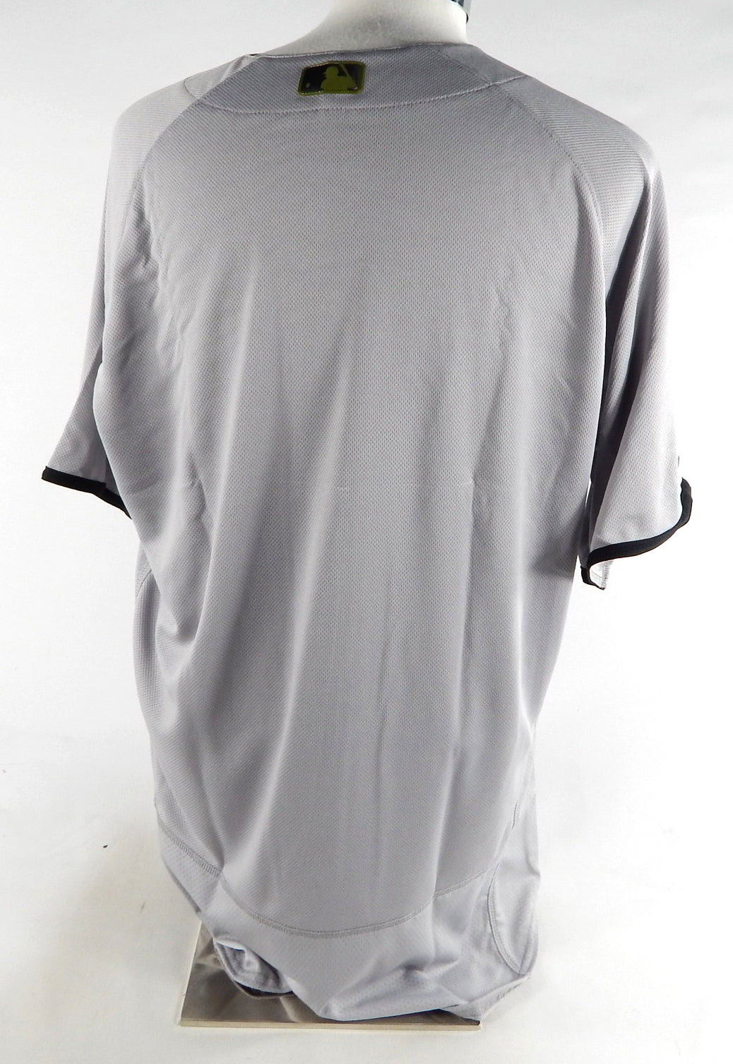 2017 New York Yankees Blank Game Issued Grey Jersey Memorial Day 46 442 Pic2