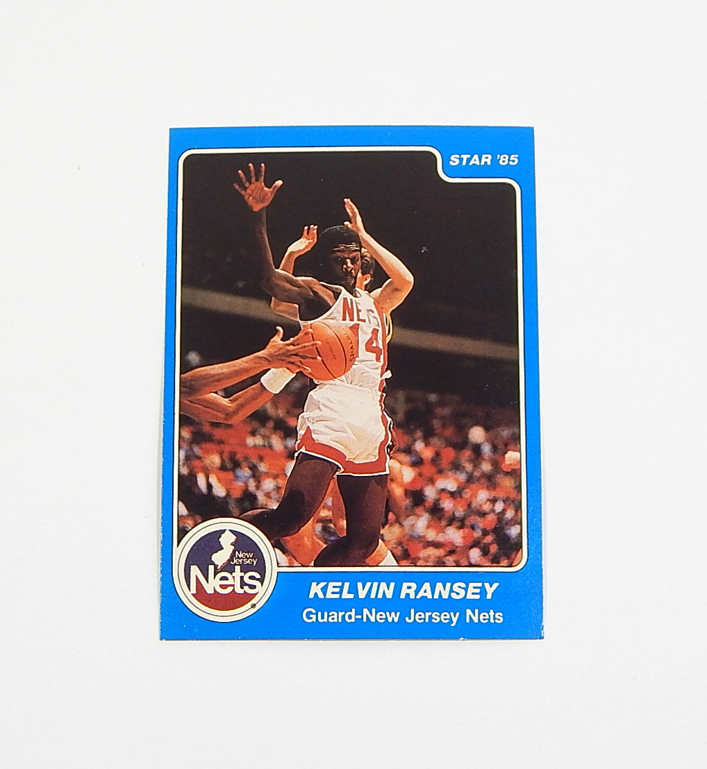 1984-85 Star Co. Kelvin Ransey #95 Nets Nm/Mt
