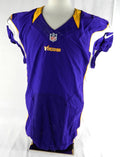 2012 Minnesota Vikings Blank Game Issued Purple Jersey 46 DP86434