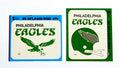 Lot of (2) Diff 1979 Fleer Football Team Action Philadelphia Eagles Stickers