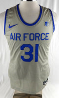 2021-22 Air Force Falcons #31 Game Used Grey Jersey Basketball L 44