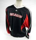 2000s Portland Trailblazers #6 Game Used Black Shooting Shirt 2XL DP71691