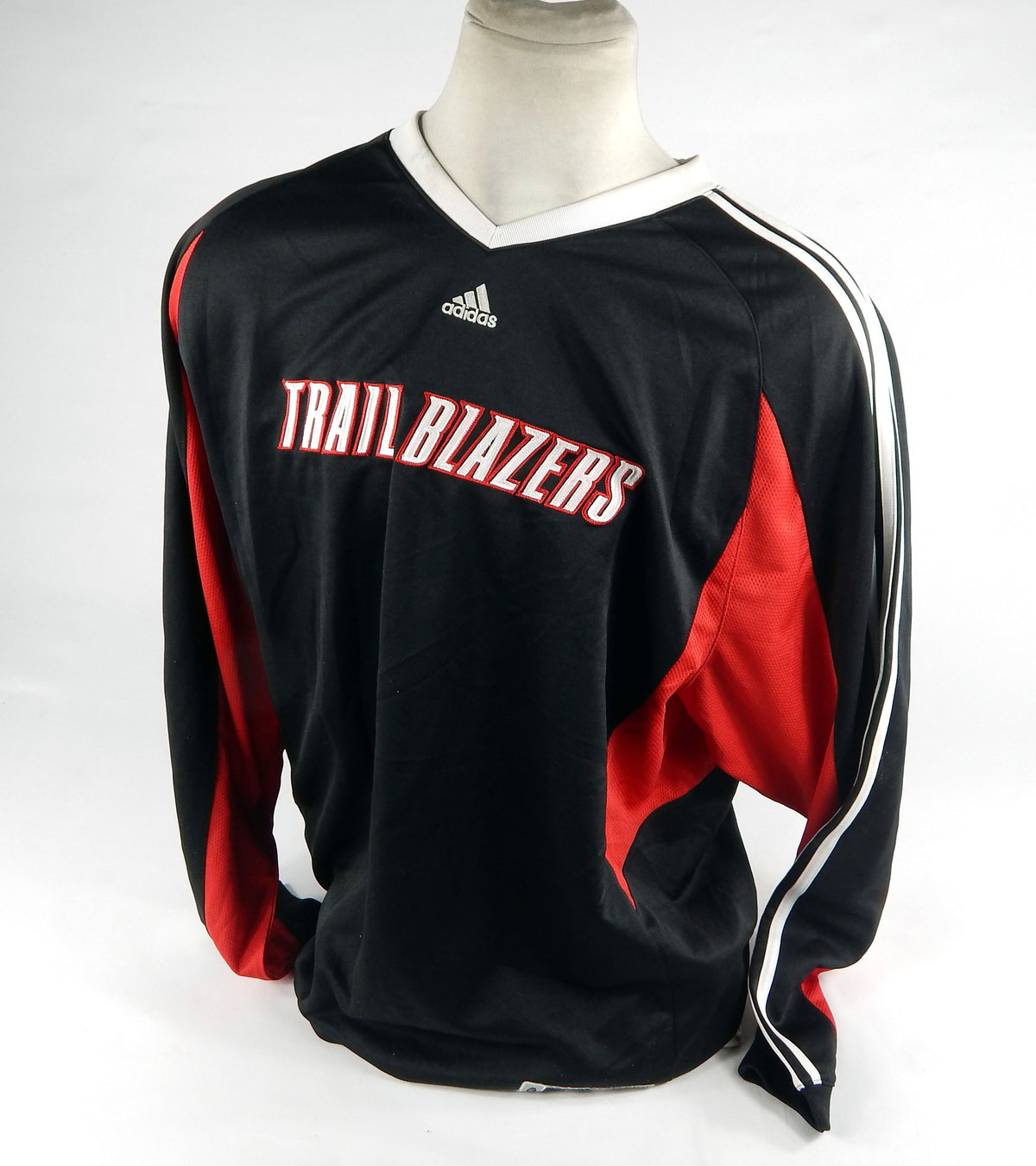 2000s Portland Trailblazers #6 Game Used Black Shooting Shirt 2XL DP71691
