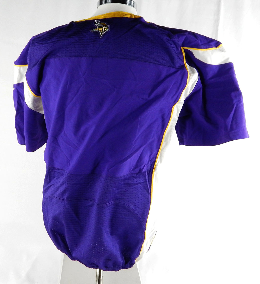 2012 Minnesota Vikings Blank Game Issued Purple Jersey 44 DP86437 Pic2