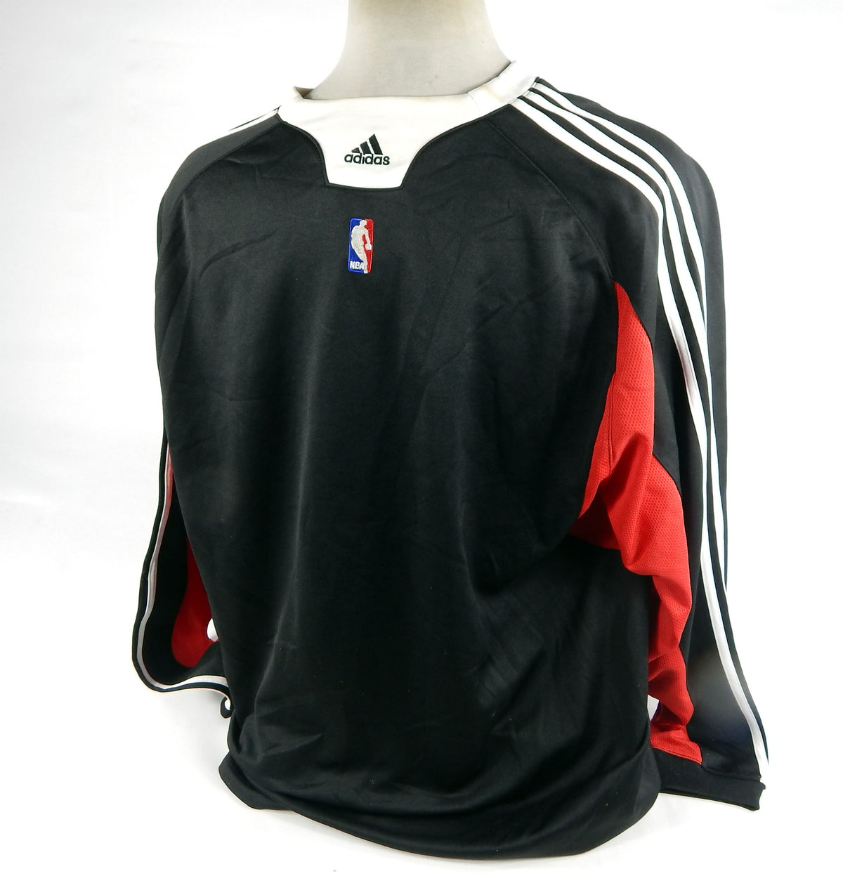 2000s Portland Trailblazers #6 Game Used Black Shooting Shirt 2XL DP71691 Pic2