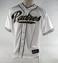 San Diego Padres Seth Smith # Authentic Signed White Jersey Auto DP70612