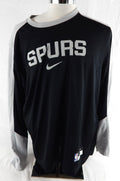 2024-25 San Antonio Spurs Sidy Cissoko #25 Game Used Black Shooting Shirt XL 776