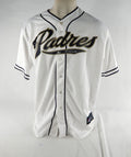 2013 San Diego Padres Logan Forsythe # Authentic Signed White Jersey Auto 13