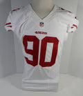 2015 San Francisco 49ers Darnell Dockett #90 Game Issued Red Jersey DP16450
