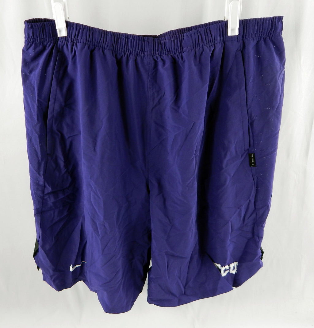 2019 TCU Texas Christian Horned Frogs Team Issued Workout Shorts XXLT DP110958