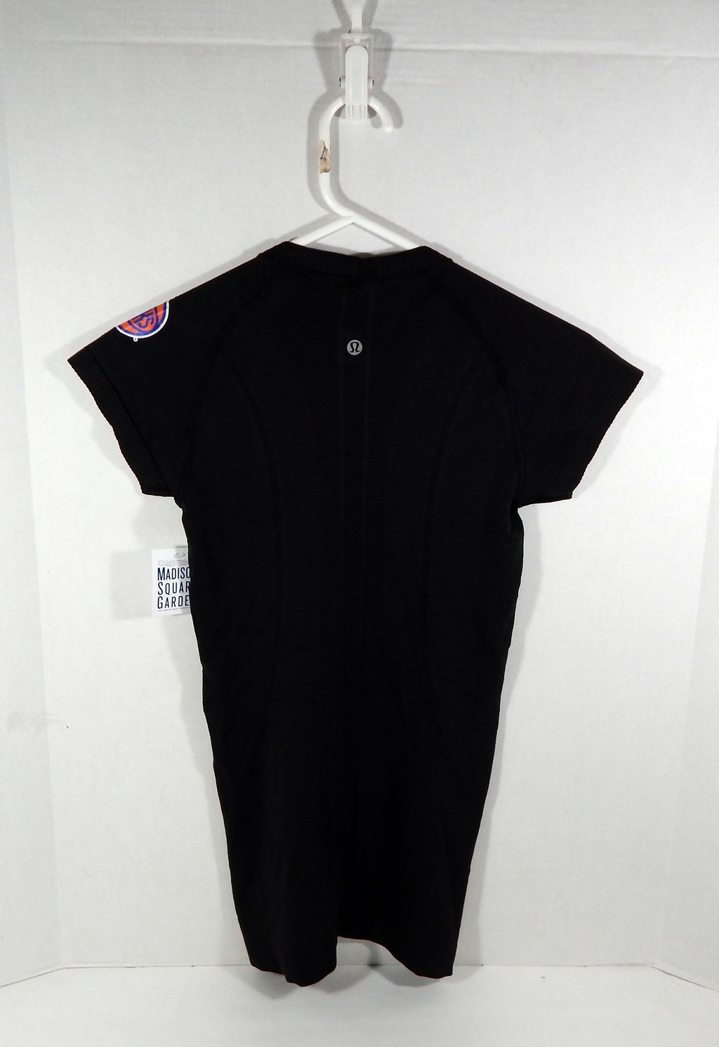 New Womens Lululemon New York Knicks Black T-Shirt Swiftly Tech Crew 2.0 4 4S Pic2