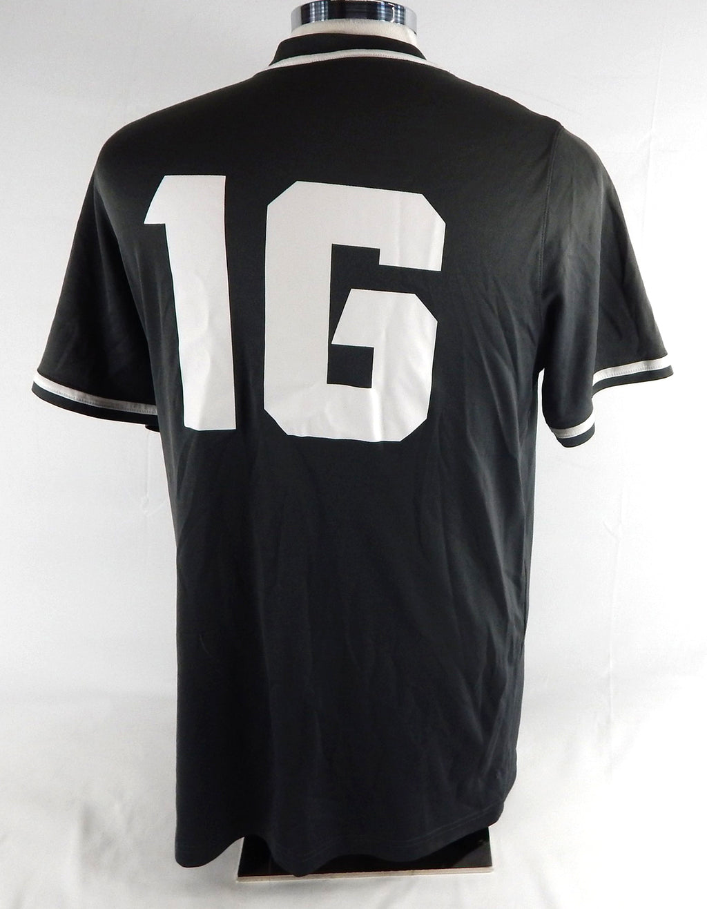 2020 Texas Christian TCU Frogs #16 Game Used Grey Practice Jersey Baseball L 687 Pic2