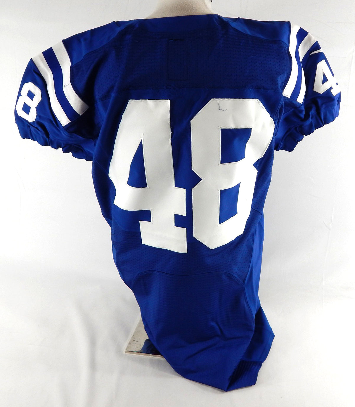 2012 Indianapolis Colts #48 Game Issued Pos Used Blue Jersey NP R 46 687 Pic2