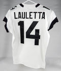 2020 Jacksonville Jaguars Kyle Lauletta #14 Game Issued White Jersey 44 916