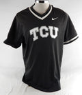 2020 Texas Christian TCU Frogs #25 Game Used Grey Practice Jersey Baseball L 688