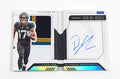 2018 Panini Playbook Platinum D.J. Chark Jr. RC #215 Auto Jersey Patch /49