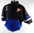 1998-99 Philadelphia 76ers Aaron McKie #8 Game Issued Black Jacket 48 464