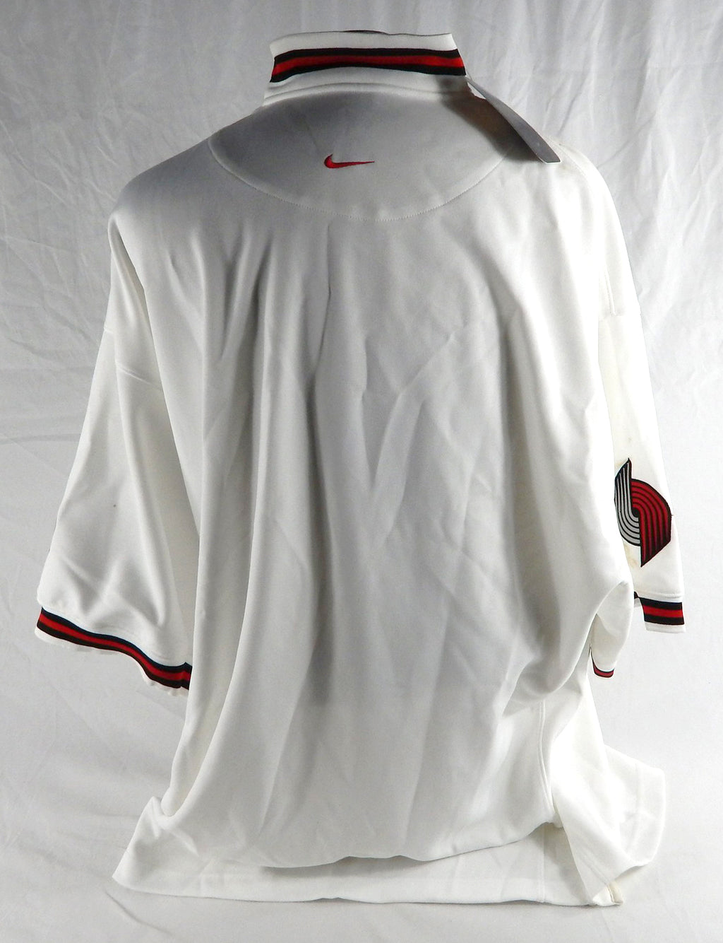 2000s Portland Trail Blazers Game Issued White Shooting Shirt Hardwood 4XL 926 Pic2