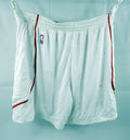 2006-09 Philadelphia 76ers Game Issued White Shorts 46 112