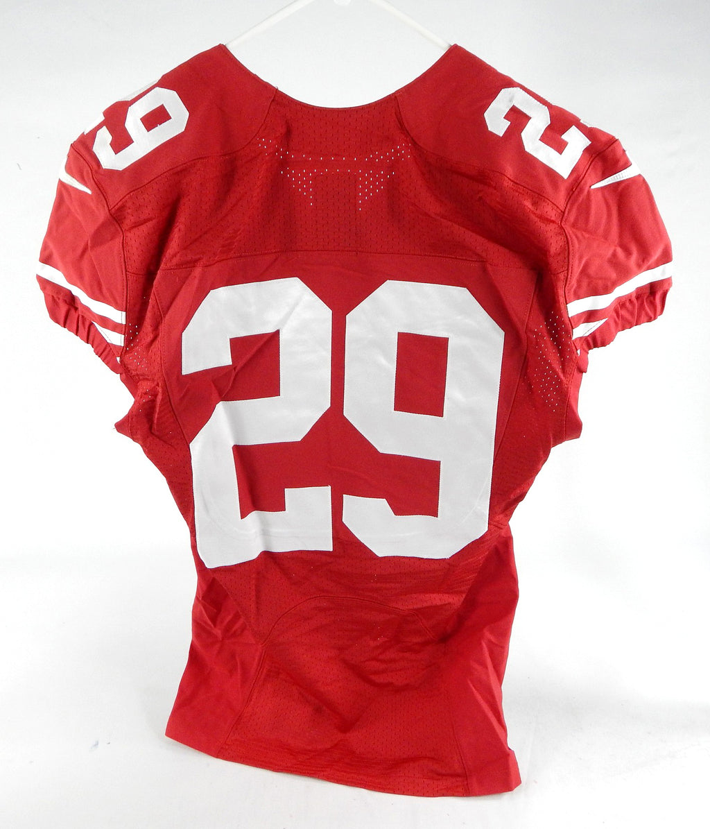 2014 San Francisco 49ers #29 Game Issued Red Jersey 40 DP70725 Pic2