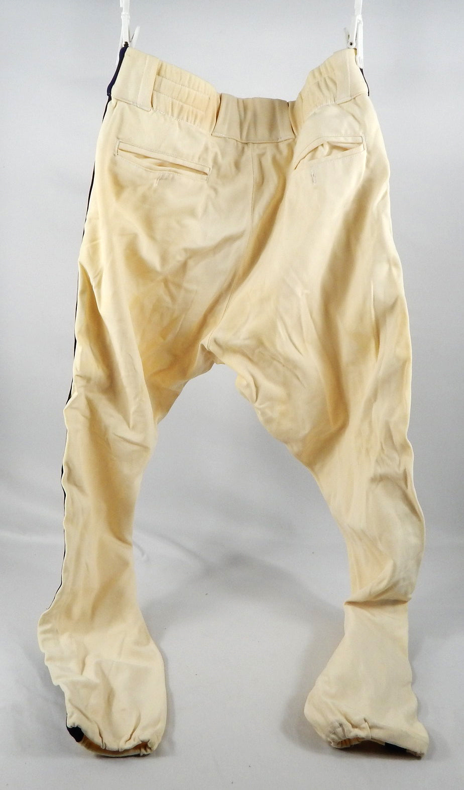 1993 Houston Astros Greg Swindell #21 Game Used Cream Pants 38 814 Pic2
