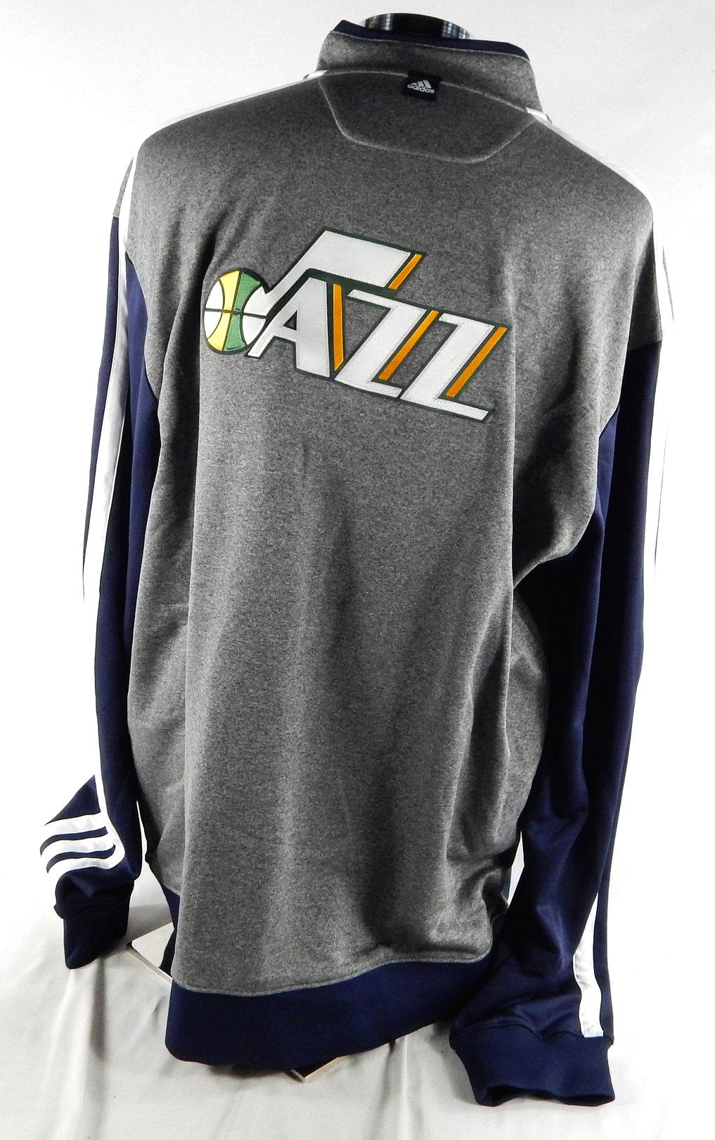 2012-13 Utah Jazz Game Issued Gray Warm Up Jacket 3XL 469 Pic2