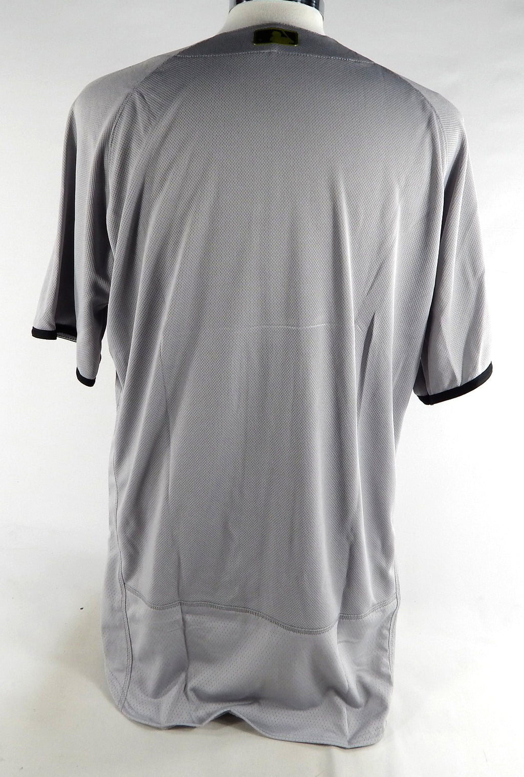 2017 New York Yankees Blank Game Issued Grey Jersey Memorial Day 44 460 Pic2
