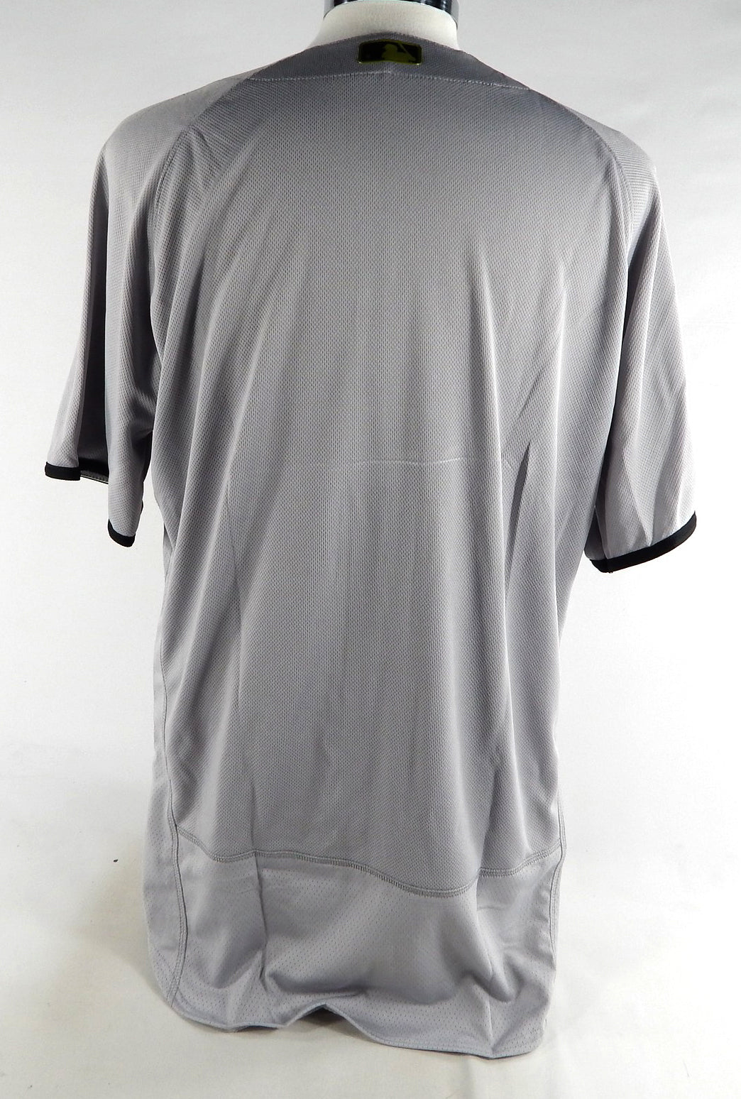 2017 New York Yankees Blank Game Issued Grey Jersey Memorial Day 44 460 Pic2