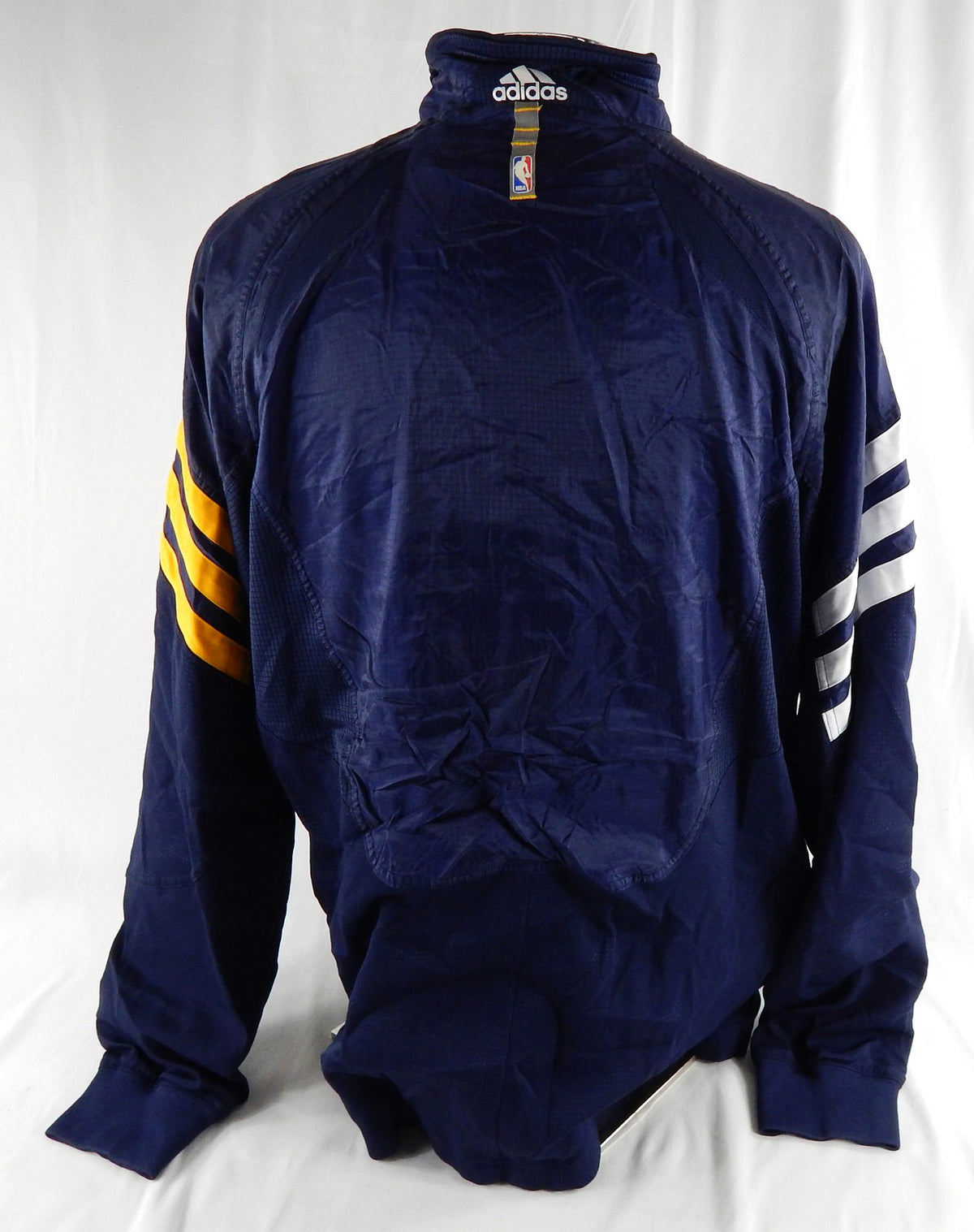 2011-12 Utah Jazz Alec Burks #10 Game Used Navy Warm Up Jacket XL 861 Pic2