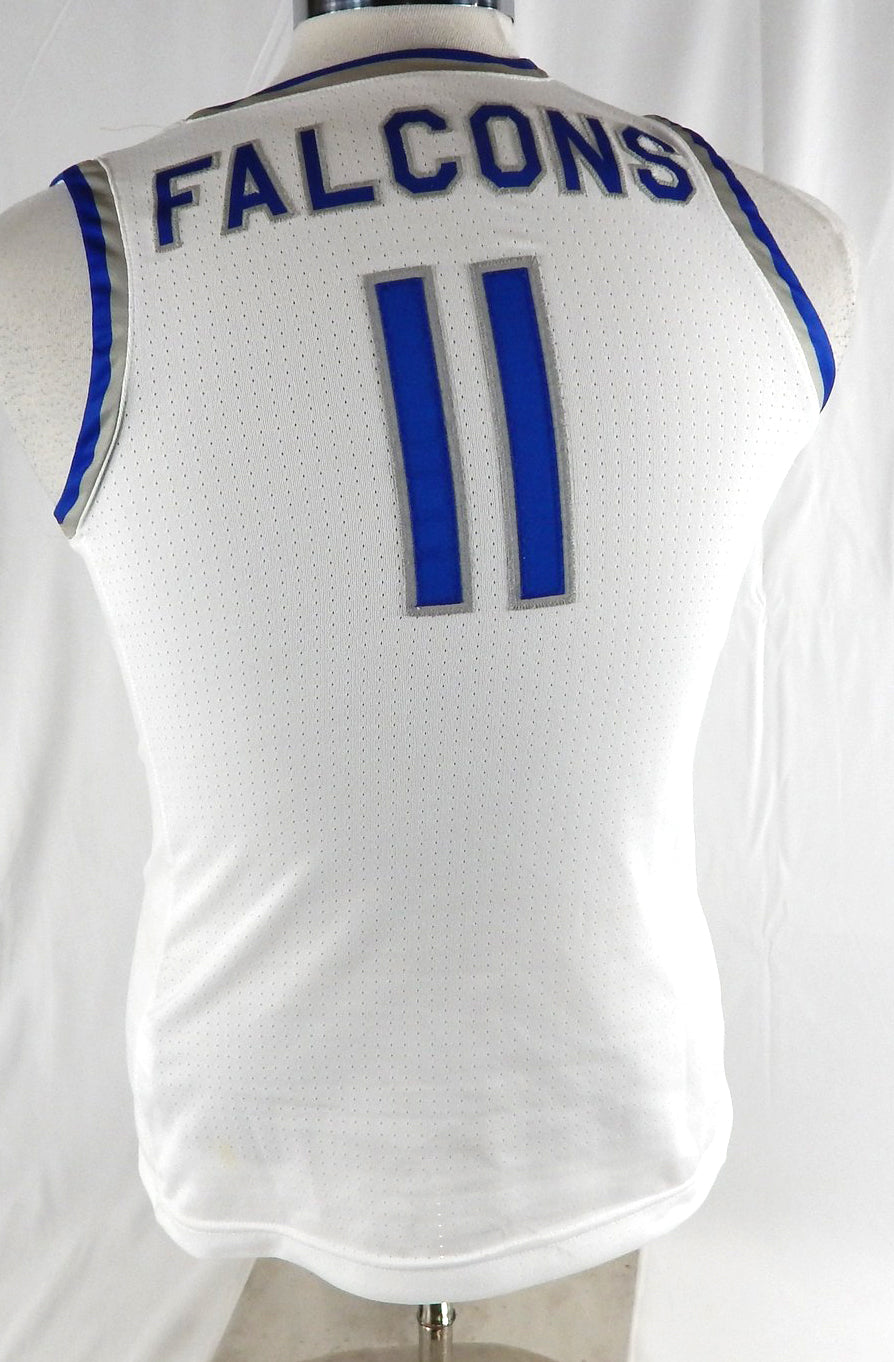 2020-21 Air Force Falcons #11 Game Used White Jersey Basketball M 61 Pic2