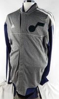2012-13 Utah Jazz Game Issued Gray Warm Up Jacket 3XL 473