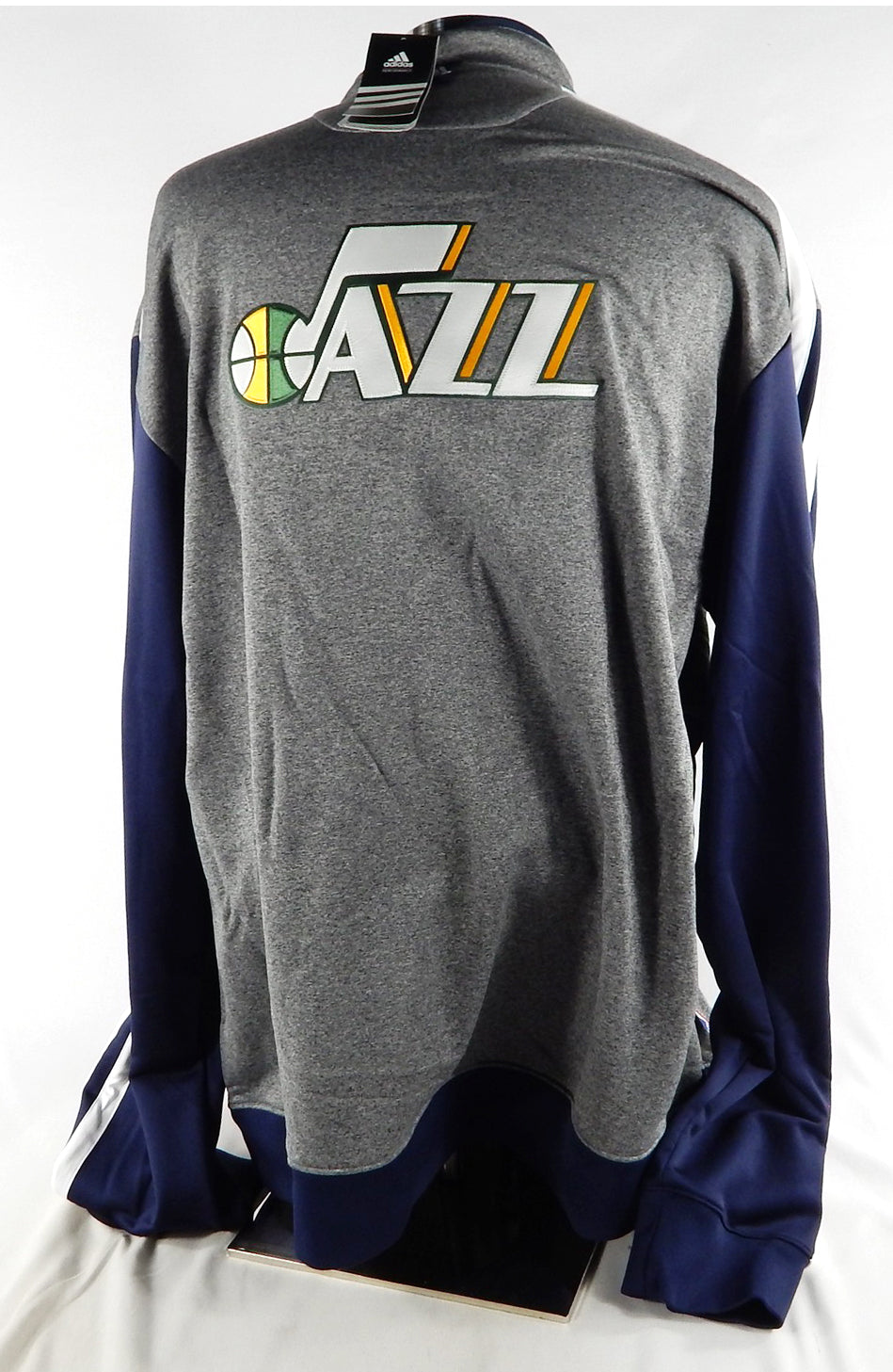 2012-13 Utah Jazz Game Issued Gray Warm Up Jacket 3XL 473 Pic2
