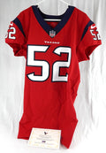 2020 Houston Texans Jonathan Greenard #52 Game Issued Red Jersey 46 970