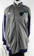 2012-13 Utah Jazz Game Issued Gray Warm Up Jacket 3XL 474