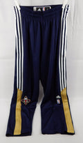 2014-15 New Orleans Pelicans Game Issued Navy Warm Up Pants M 124