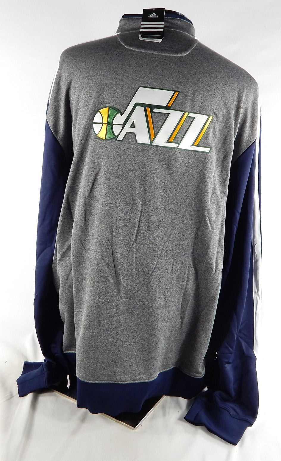 2012-13 Utah Jazz Game Issued Gray Warm Up Jacket 3XL 474 Pic2