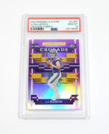 2024 Rookies & Stars Crusade Purple JJ McCarthy RC #C-JMY #'d 30/35 PSA 10