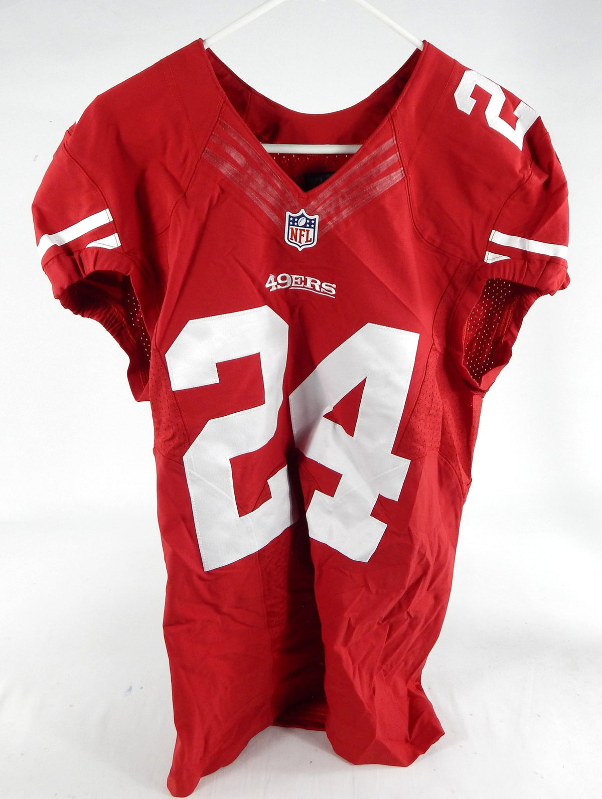 2015 San Francisco 49ers Shareece Wright #24 Game Issued Red Jersey 40 DP70733
