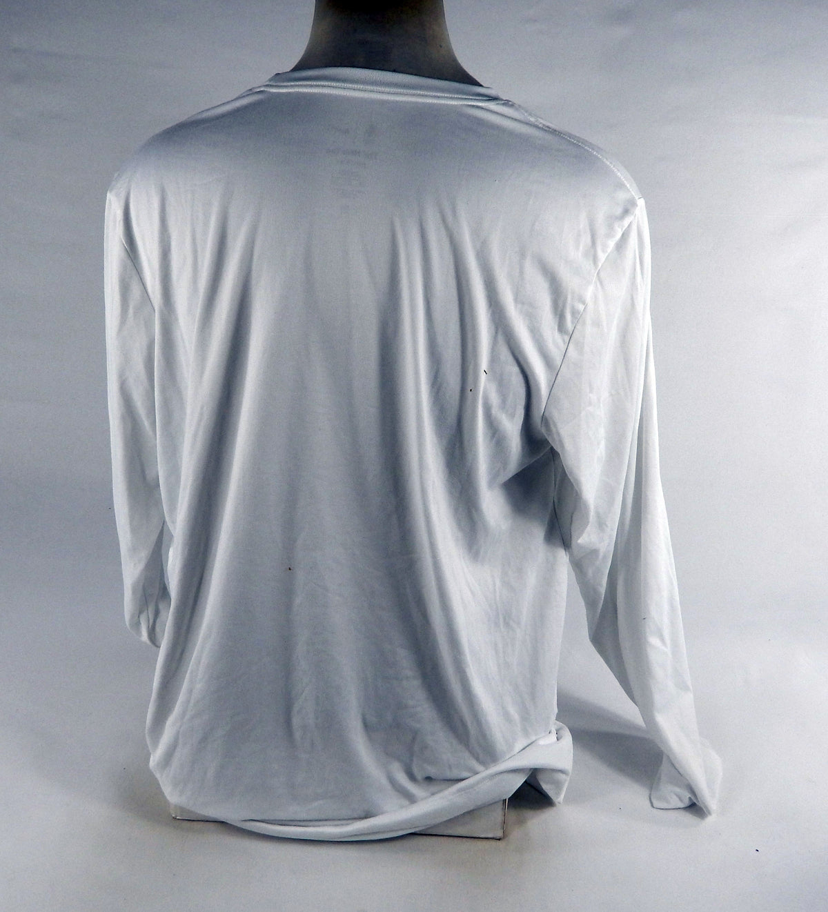 2023-24 Detroit Pistons Jalen Duren #0 Game Used White Longsleeve Shirt 2XL 898 Pic2