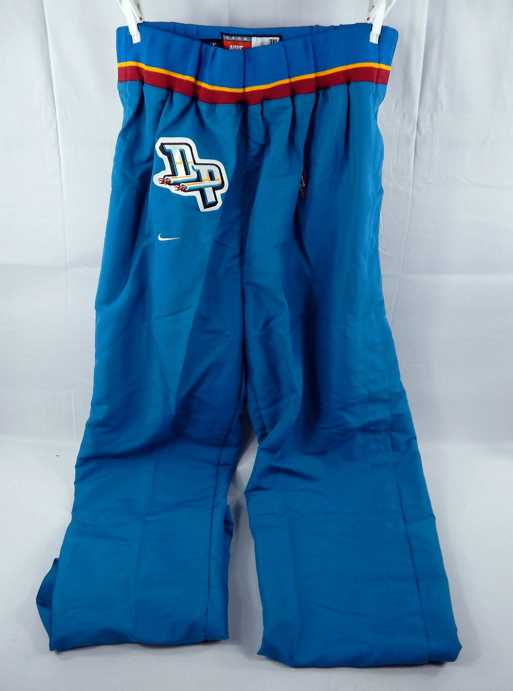 1997-98 Detroit Pistons Game Issued Teal Warm Up Pants 3XL 127