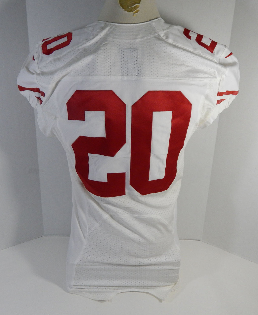 2015 San Francisco 49ers #20 Game Issued White jersey DP16474 Pic2