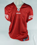 2009 San Francisco 49ers Blank Game Issued Red Jersey 48 DP67805