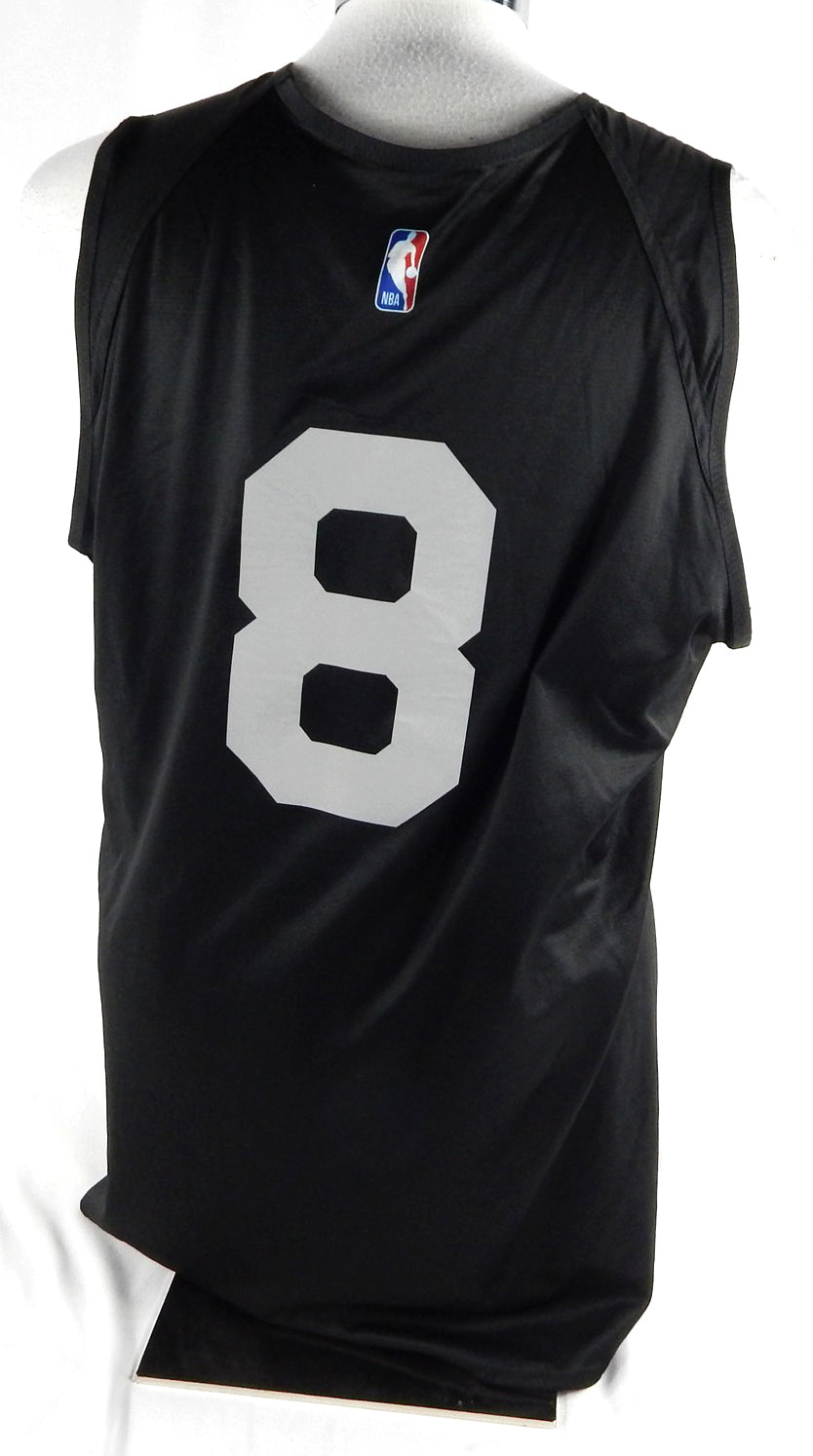 2024-25 Detroit Pistons Tim Hardaway Jr #8 Game Used Black Practice Jersey 9 Pic2