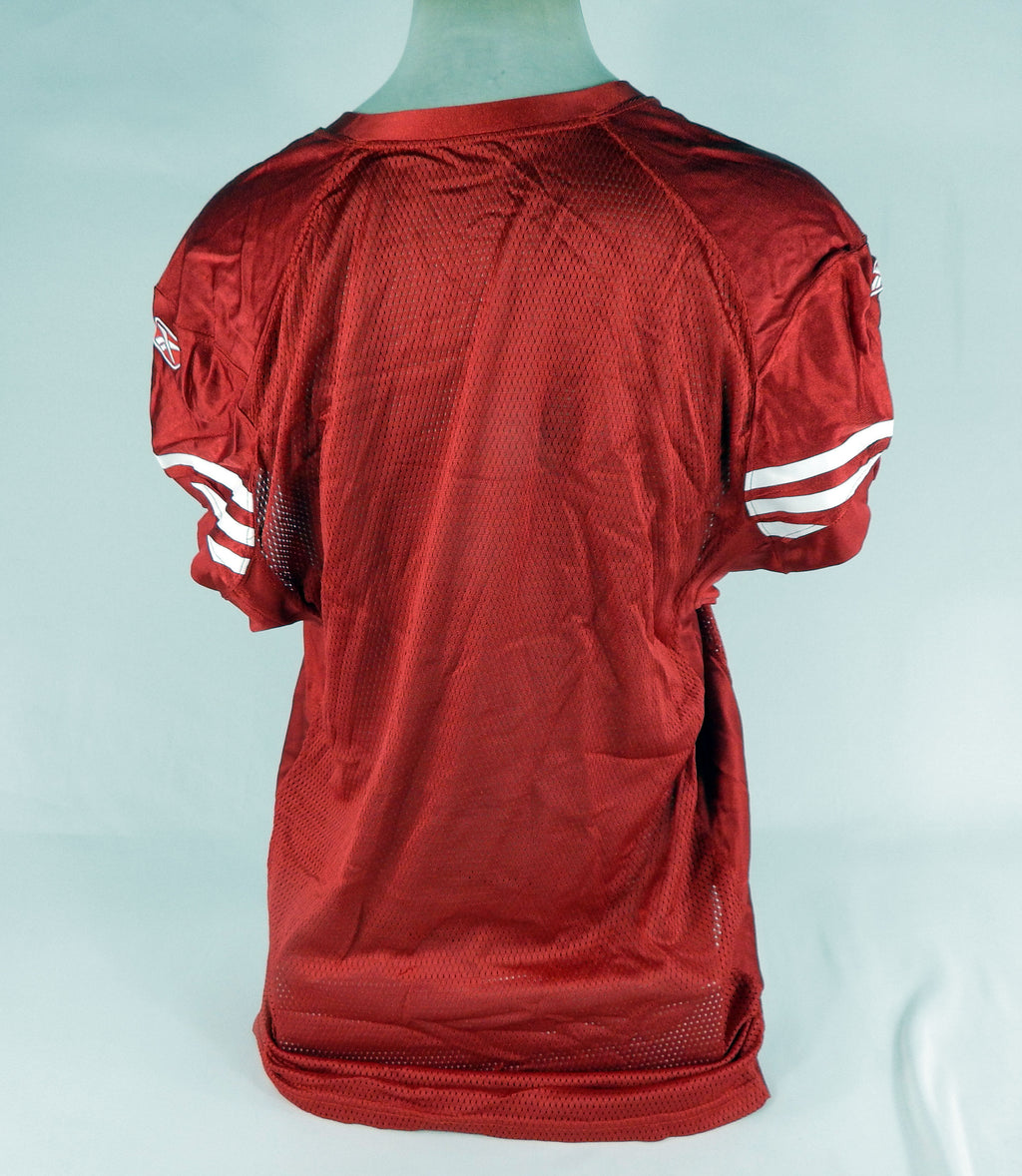 2009 San Francisco 49ers Blank Game Issued Red Jersey 48 DP67805 Pic2