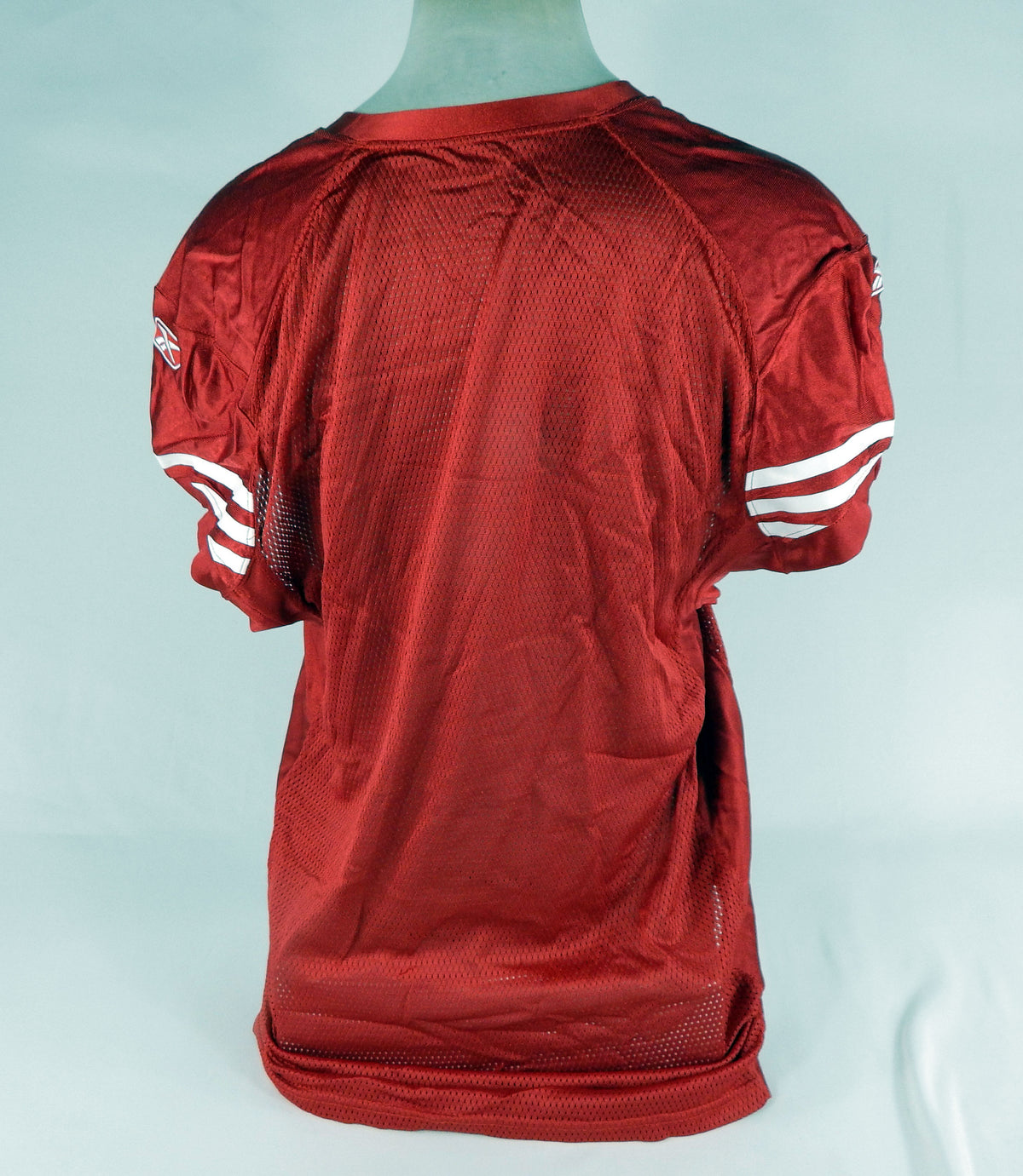 2009 San Francisco 49ers Blank Game Issued Red Jersey 48 DP67805 Pic2