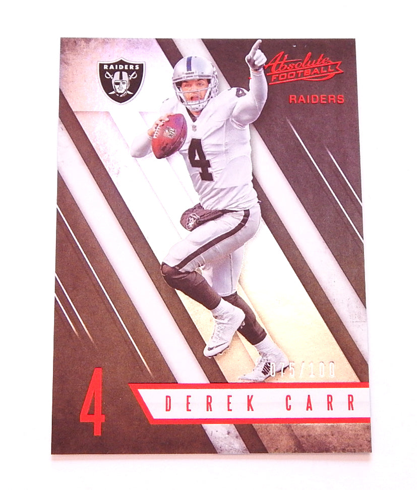 2016 Absolute Derek Carr # 75/100
