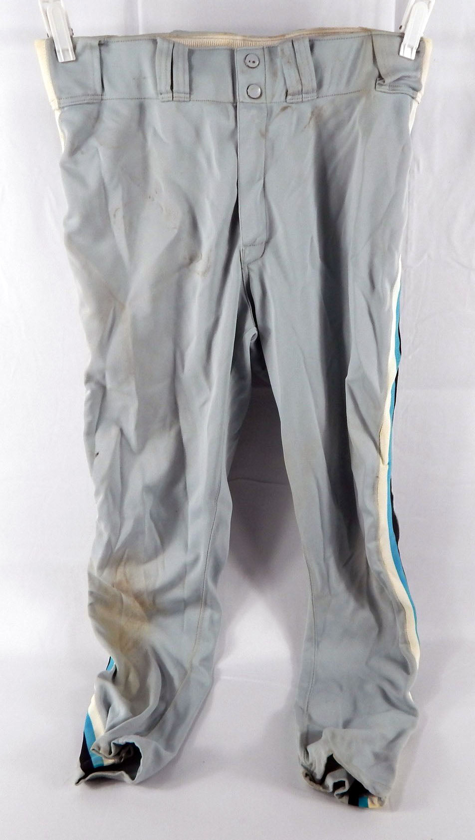 2001 Florida Marlins Arroyo #31 Game Used Grey Pants 36 630