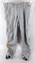 2001 Florida Marlins Arroyo #31 Game Used Grey Pants 36 630