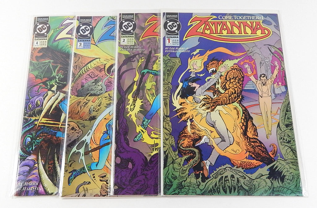 Zatanna Come Together #1-4 Complete Comic Book Mini Series Set Full Run DC 1993